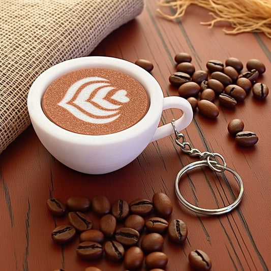 COFFEE CUP CLICKER KEYCHAIN