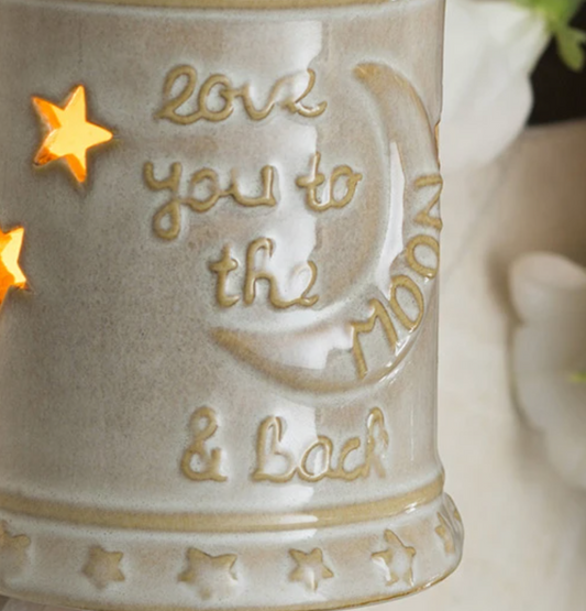 LOVE YOU TO THE MOON PLUGGABLE WARMER