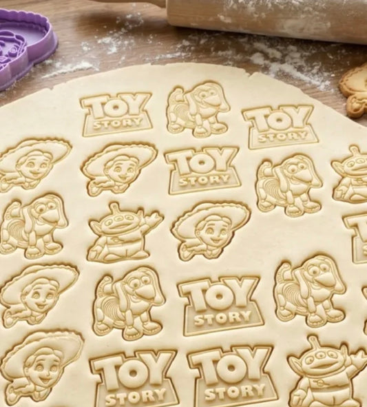 Toy Story Cookie Cutter & Fondant Stamp Set 4pce