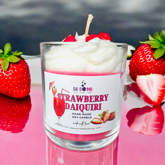 LIMITED EDITION - STRAWBERRY DAIQUIRI DESERT CANDLE