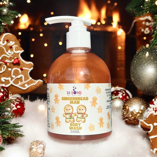 GINGERBREAD MAN CHRISTMAS BODY WASH