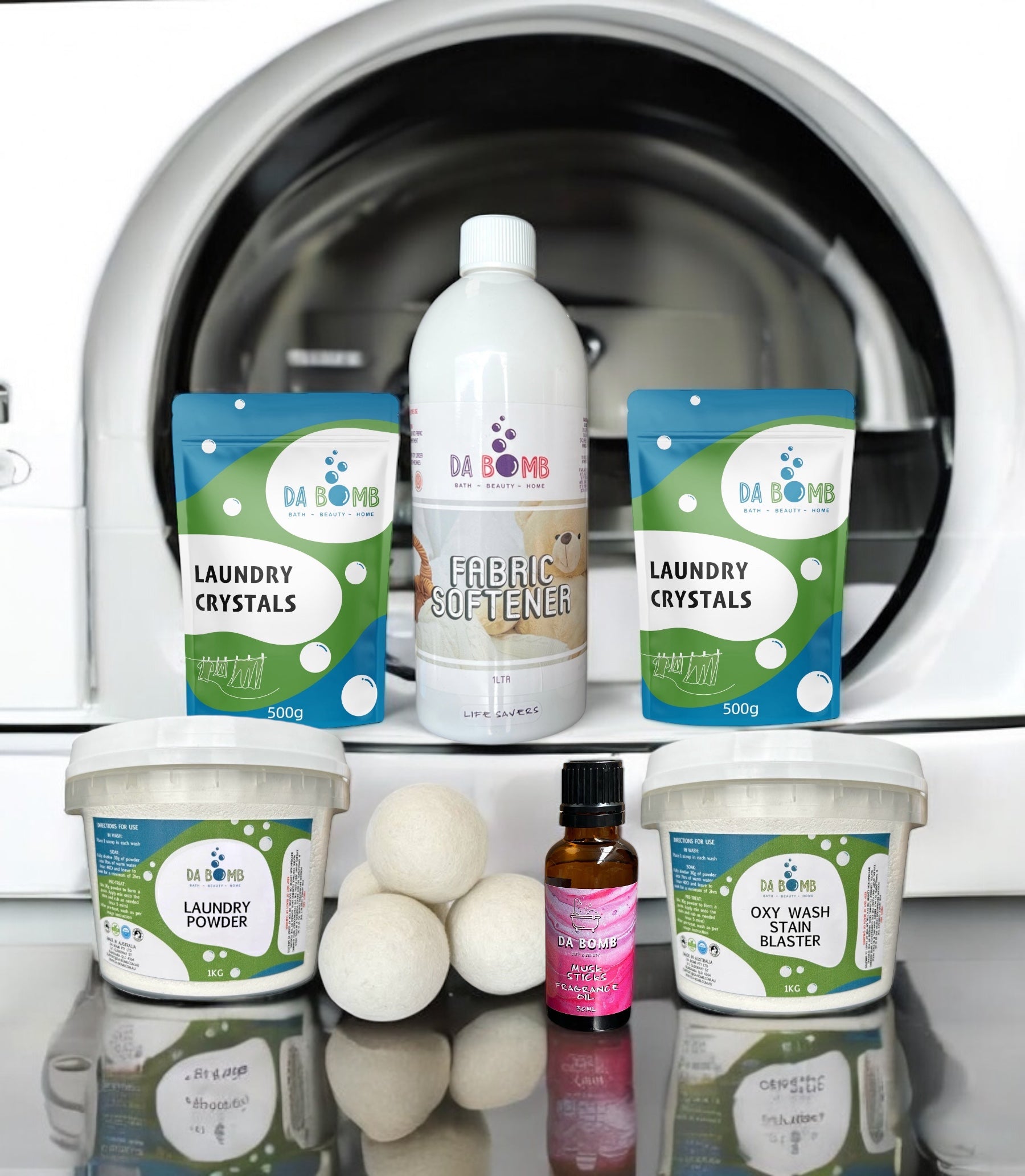 Small Laundry Powder PREMIUM LAUNDRY (POWDER) BUNDLE