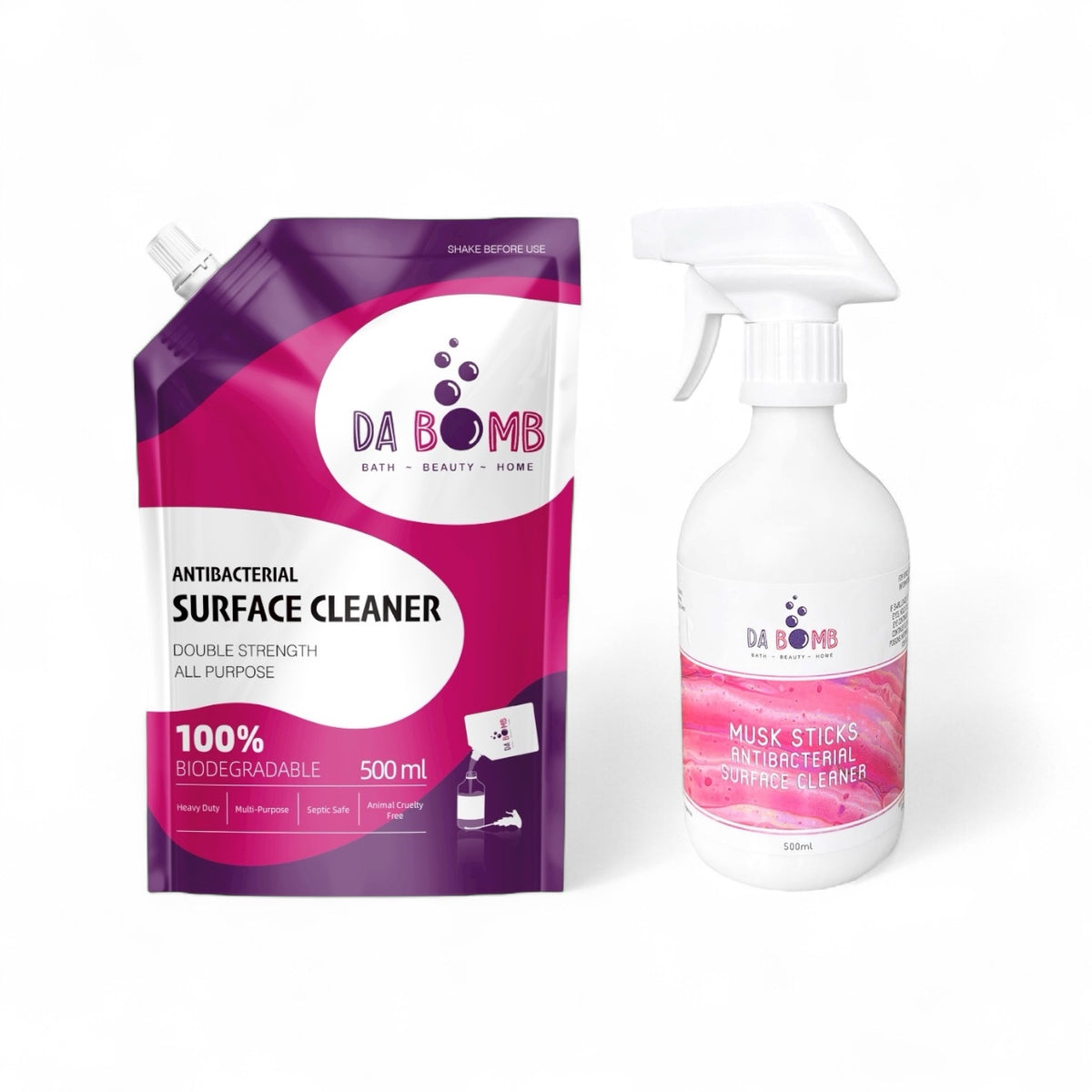Da Bomb Double-Strength All Purpose Surface Cleaner 500ml/1L