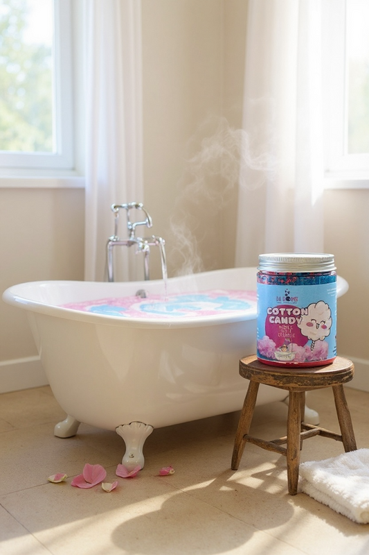 COTTON CANDY BUBBLE BATH CRUMBLE