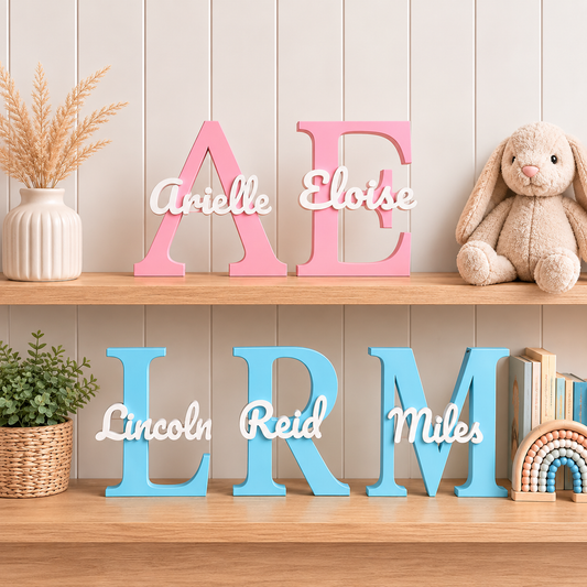 PERSONALISED NAME DECORATIVE LETTER DECOR