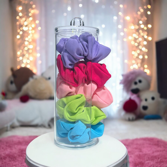 5pk SCRUNCHIE & TOWER SET