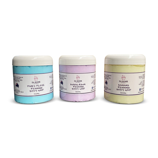 FOAMING BODY WHIP ( WHIPPED SOAP )